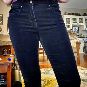 GAP Women's Black Skinny Corduroy Pants 28s